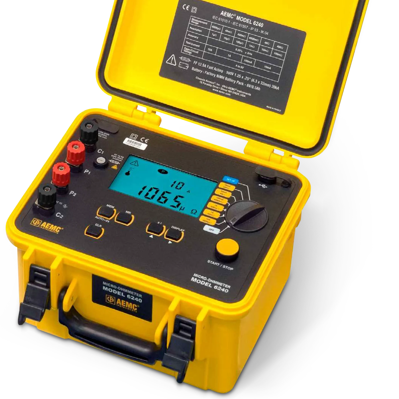 6240 Micro-Ohmmeter