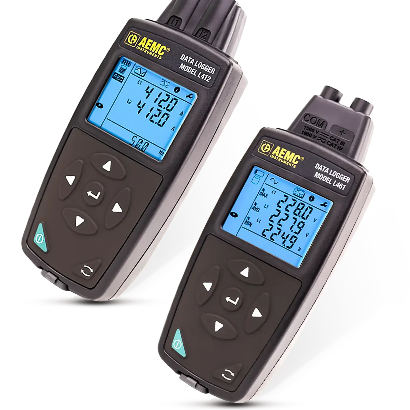 AEMC L400 Series AC/DC Voltage Data Loggers