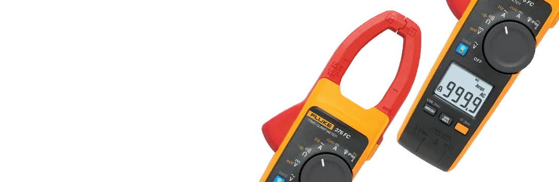Image of Fluke 376 FC True RMS AC/DC Clamp Meter with iFlex