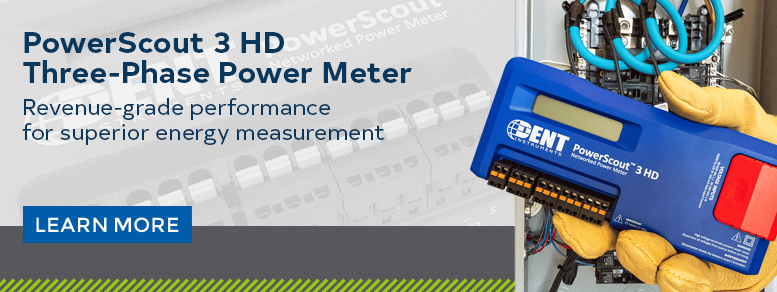 PowerScout 3 HD Three-Phase Power Meter