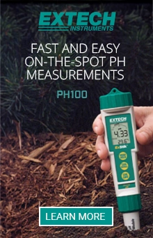 Extech PH100 Mesures rapides et faciles du pH sur place