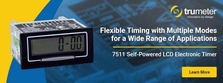 Trumeter 7511 Self-Powered LCD Electronic Timer