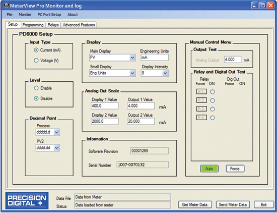 MeterView Pro Software