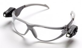 3M 11356-00000-10 LightVision Dual LED Protective Eyewear-