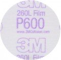3M 911 Hookit Film Abrasive Disc, 3", 50-pieces-