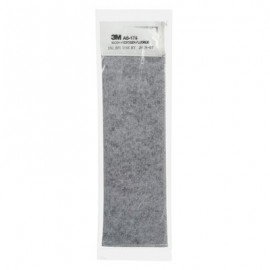 3M AS-176-25 Airstream Hydrogen Fluoride Cartridge, Grey (Pack of 25)         -