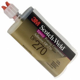 3M DP-270 Scotch-Weld Epoxy Adhesive, Black, 200ml (Pack of 12)-