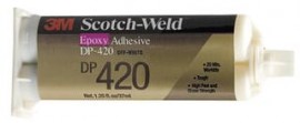 3M DP-420 Scotch-Weld Epoxy Adhesive, Off-White, 1.7 fl oz. (Pack of 12)-
