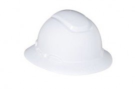 3M H-801R White Hard Hat (Pack of 10)-
