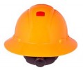 3M H-807R-UV Orange Hard Hat with UVicator (Pack of 10)-