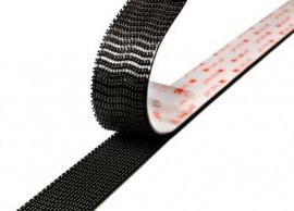 3M SJ3550 Dual Lock Reclosable Fastener, Black, 1&amp;quot; x 50 yd. (Pack of 2)-