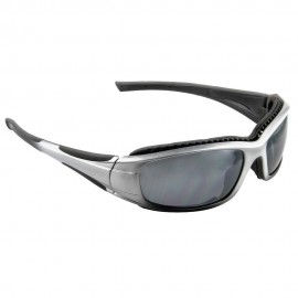 3M SS1514AS-S Safety Sunwear with Silver/Black Frame and Silver Lenses (Pack of 10)-