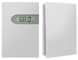 Accuenergy AcuHUM-RM Series Relative Humidity and Temperature Transmitter with 20 kΩ thermistor, 4 to 20 mA, °C, room mount-