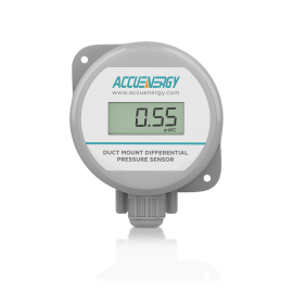 Accuenergy AcuPRE-DM-02-A-1 Duct Mount Differential Pressure Sensor with display, &amp;plusmn;1% FS accuracy, 0 to 1.0, 2.0, and 4.0&amp;quot;, 4 to 20 mA-