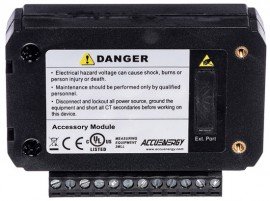 Acuvim AXM-IO1 Digital/Analog I/O Module 6DI, 1 Power Supply for DI, 2RO-