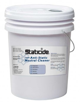 ACL Staticide 4020-5 Neutral Floor Cleaner Concentrate, 5 gal pail-