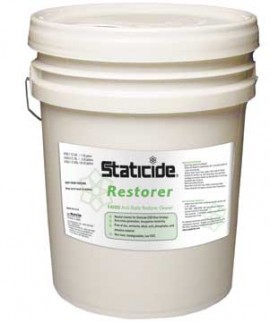 ACL Staticide 4100-5 Anti-Static Restorer Floor Cleaner, 5 gal pail-