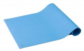 ACL Staticide 6212436 SpecMat-H Static Dissipative Homogeneous Material Roll, light blue, 24 x 36&amp;quot;-