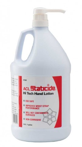 ACL Staticide 7002 Hi-Tech Hand Lotion, 1 gal-