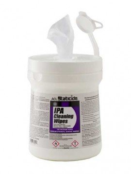 ACL Staticide 7600 IPA Cleaning Wipes, 100 wipes-