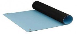 ACL Staticide 8085BM3072 Dualmat Static-Dissipative Work Surface Mat, 30 x 72&amp;quot;, light blue-