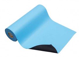 ACL Staticide 8085BR2440 Dualmat Static-Dissipative Work Surface Roll, 24&amp;quot; x 40&#039;, light blue-