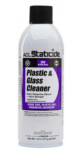 ACL Staticide 8670 Plastic and Glass Cleaner, 14 oz-