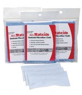 ACL Staticide MFC24 Microfiber Cloths, 9 x 9&amp;quot;, 24-pack-