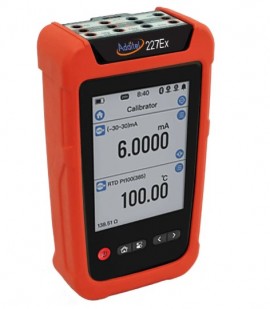 Additel 227 Series Multifunction Process Calibrator, 0 to 10.5 V, 0.01% RDG, ATEX certified, high accuracy-