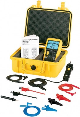 AEMC 1035 Kit Megohmmeter Field Kit, 500V-