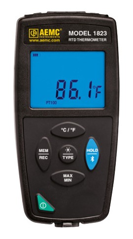AEMC 1823 RTD Thermometer/Data Logger-