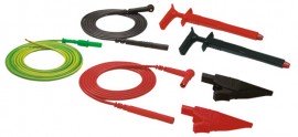 AEMC 2117.78 Test Leads for the AX501, AX502, and AX503, Set of 3-