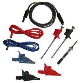 AEMC 2119.41 Replacement Test Leads for the 1035, Colour Coded, Set of 3-