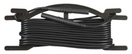 AEMC 2135.79 Extension Lead on H Reel, Black, 5m-