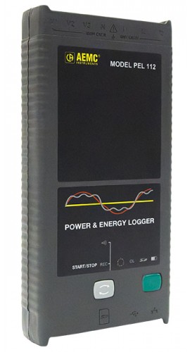 AEMC PEL 112 Power and Energy Logger without BK sensors-