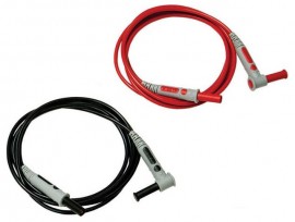 AEMC 2152.15 Screw-on Test Leads, Colour Coded, Set of 2, 5ft-