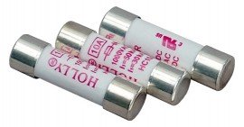 AEMC 2154.75 Replacement Fuses for the AEMC 5212 to 5216, Set of 3, 10A-