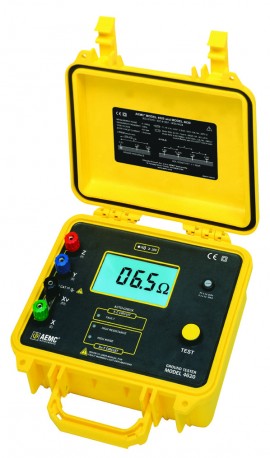 AEMC 4620 Ground Resistance Tester, 2000 &amp;ohm;, battery-powered-