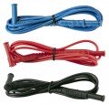 AEMC 5000.93 PVC Color Coded Leads, set of 3, 5&#039;-
