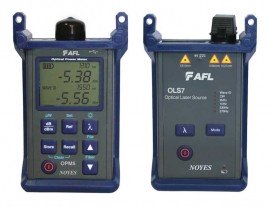 AFL SLP5-30-0905PR Single-mode Optical Loss Test Kit with SC Adapters-