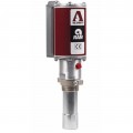 Alemite 9968 Pneumatic RAM Oil Pump with bung adapter, 7 gal/min, stationary-