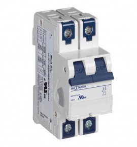 Altech 2D6UR D-Trip UL1077 Circuit Breaker, 2-pole, 6.0 A-