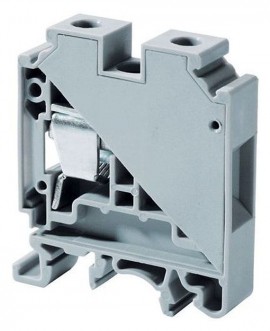 Altech CTS25U DIN Screw Terminal Block, feed-thru, 0.47&amp;quot;-
