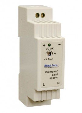 Altech PS-1515 Universal DIN Rail Power Supply, 15 W, 15 V-