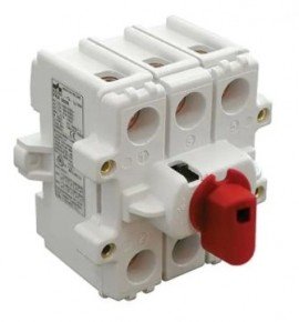 Altech KU3100UL98 Extended/Direct Handle Motor Disconnect Switch, 100 A, three-pole-