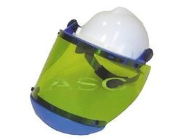 American Safety Clothing ASCS-FB Face Shield for Full Brim Hard Hat-