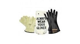 American Safety Clothing RG011B9K 11 in 1000 Max Use Voltage Glove Kit Size 9-