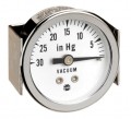 Ametek US P-562 Pressure Gauge, 0 to 100 psi, 1.5&amp;quot; dial, &amp;frac18;-27 NPT center back, painted black steel case with studs/u-clamp/nuts-