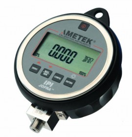 Ametek Jofra IPI05KGBXXCXXG Lower Mount Industrial Pressure Indicator with Boot and T-620 Pump, 0 to 5000 PSI-