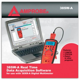 Amprobe 38SW-A RS232 Data Software &amp; Cable-